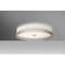 Besa Lighting Paco 12 Ceiling, Opal/Smoke Stone, Finish, 1x16W LED PACO12SMC-LED - alternate 1